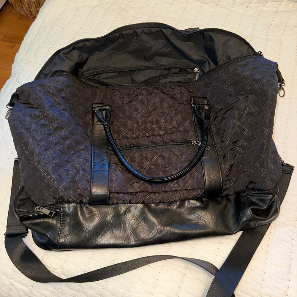 Black over night bag